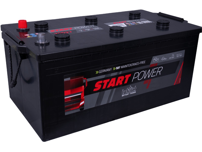 intAct Start-Power 70027GUG, Batterie 12V 200Ah 1050A