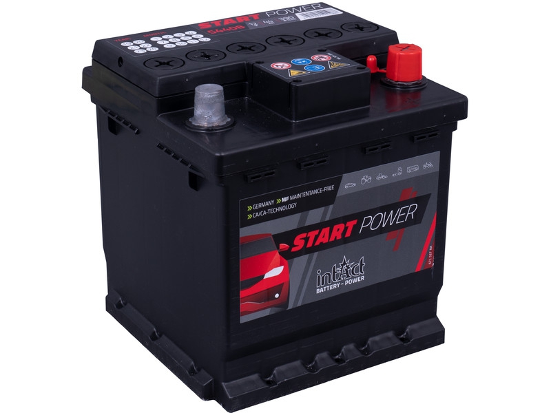 intAct Start-Power 54408GUG, Autobatterie 12V 44Ah 390A
