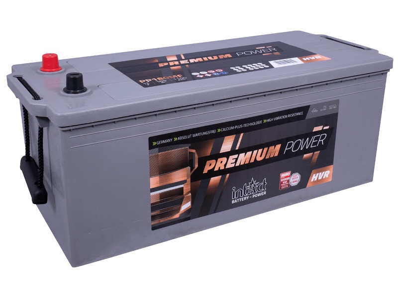 intAct Premium-Power PP180MF LKW Batterie mit 30% mehr Startleistung