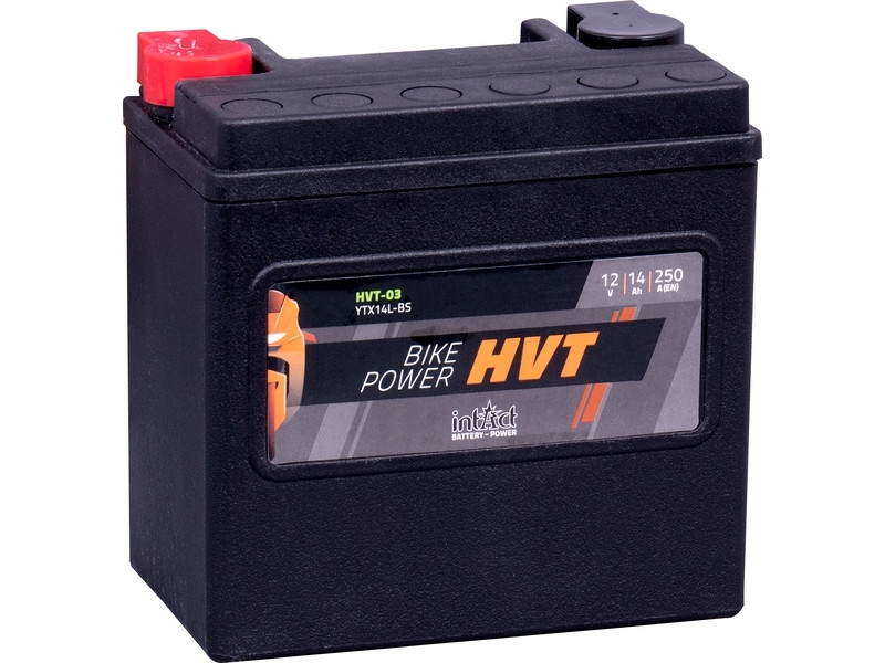 intAct Bike-Power HVT-03, CTX14L-BS, 65958-04A AGM Motorradbatterie