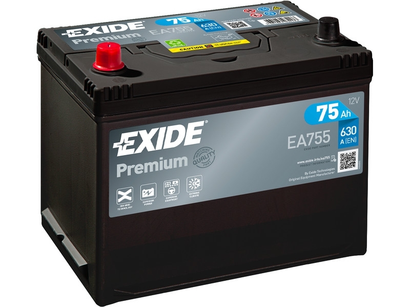 Exide Premium EA755 PKW Batterie