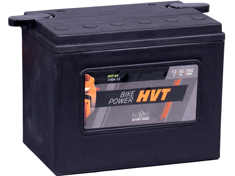 intAct Bike-Power HVT-07, CHD4-12, 66007-84 AGM Motorradbatterie