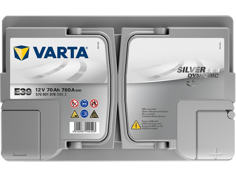 Varta Silver Dynamic AGM A7 (E39)