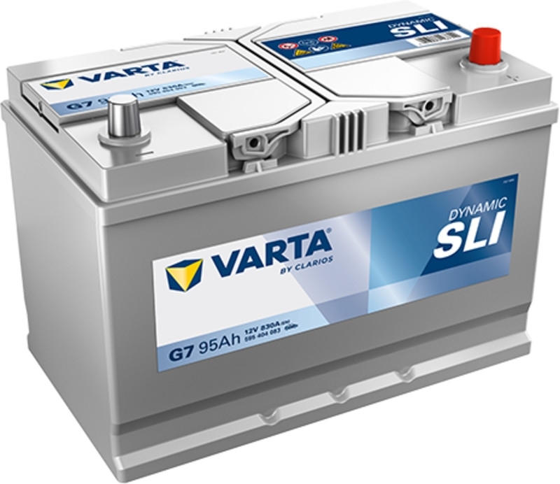 Varta G7 - Autobatterie | 12V 95Ah 830A | für Standard-PKW