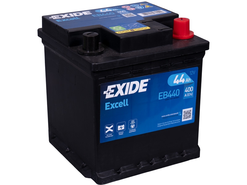 Exide Excell EB440 PKW Starterbatterie