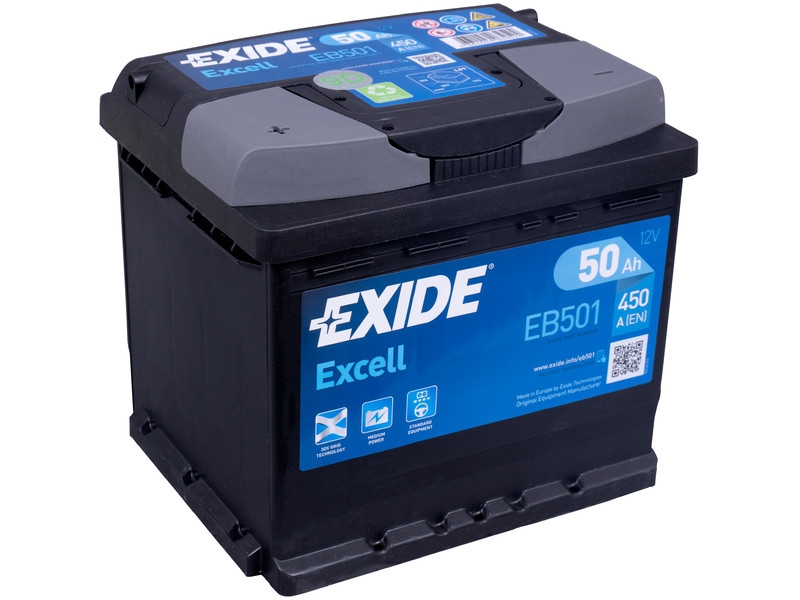 Autobatterie Exide Excell EB501