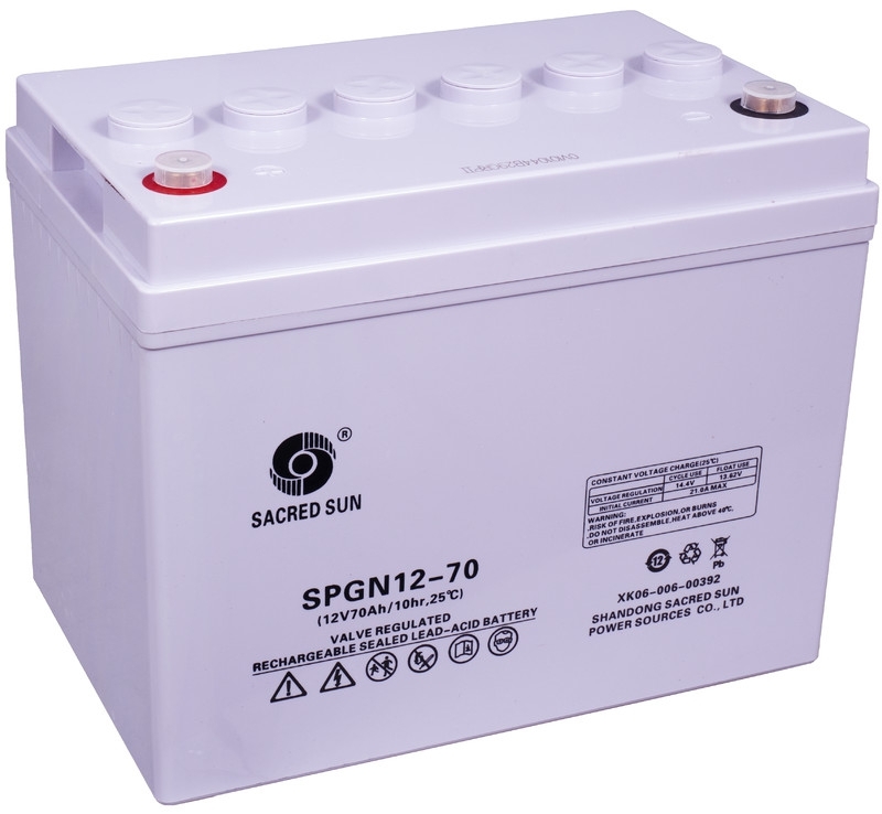 Sacred Sun SPGN12-70 AGM-Batterie für stationäre Batterieanlagen