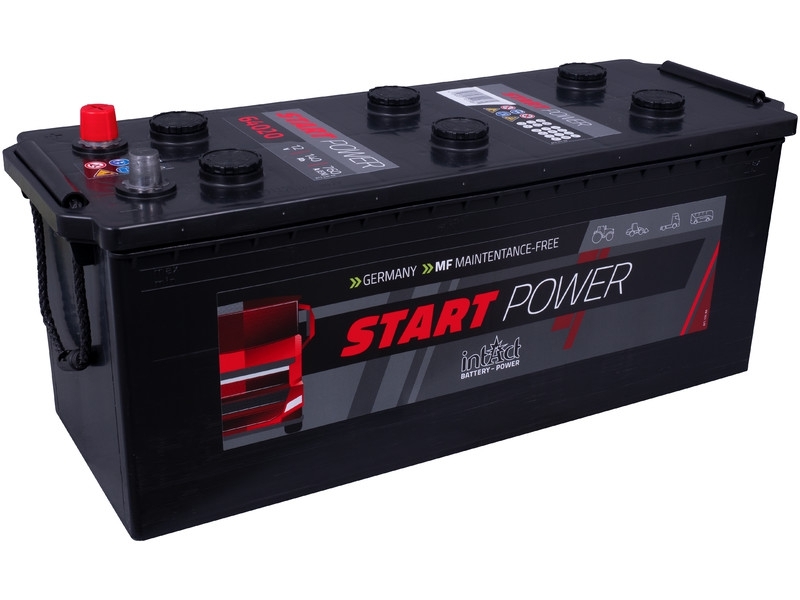 intAct Start-Power 64020GUG, LKW Starterbatterie 12V 140Ah 760A