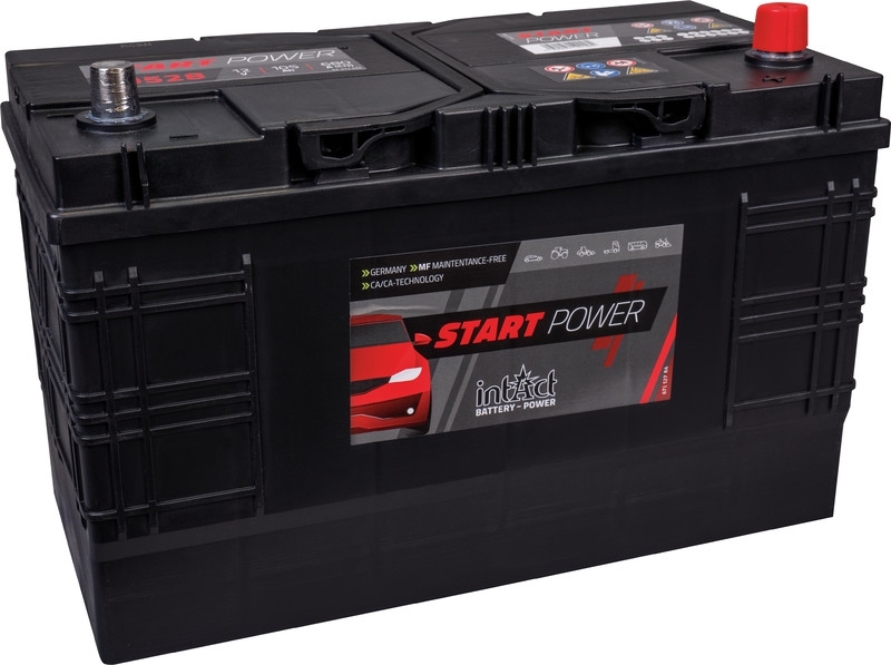 intAct Start-Power 60528GUG, Batterie 12V 105Ah 680A