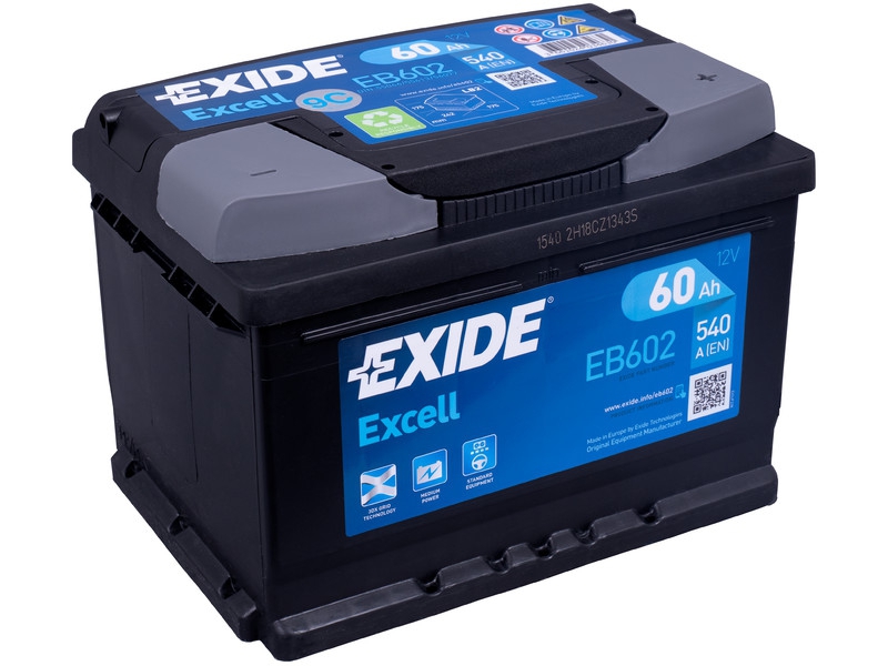 Autobatterie Exide Excell EB602