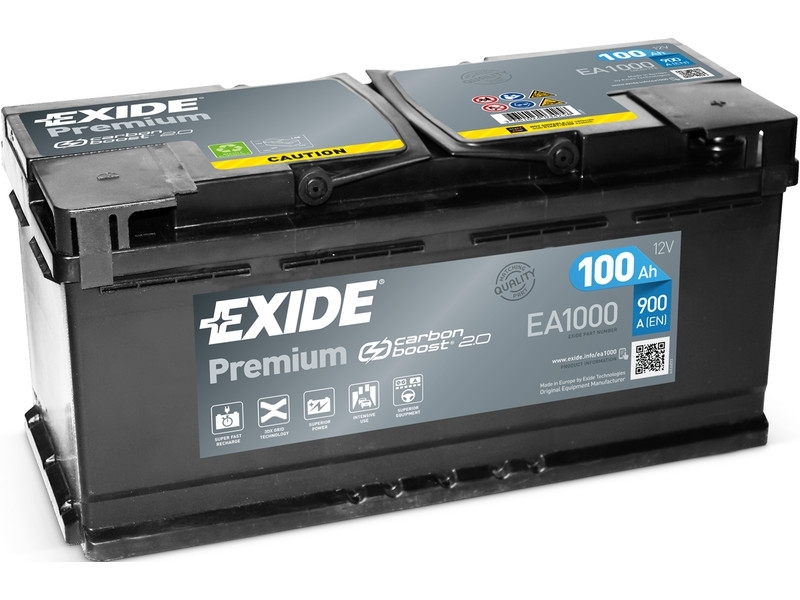 Exide Premium EA1000 PKW Batterie