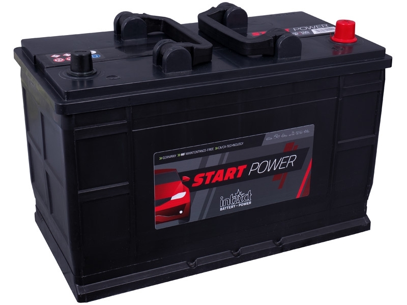 intAct Start-Power 61028GUG, LKW Starterbatterie 12V 110Ah 760A