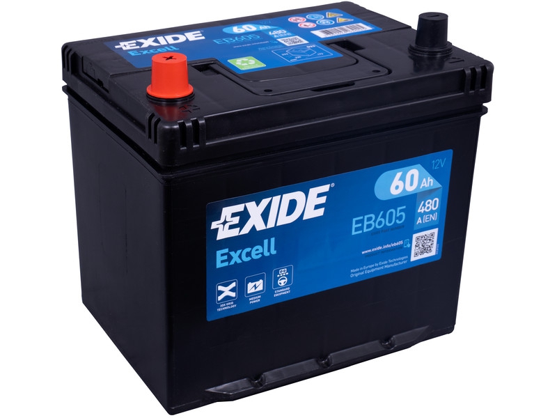 Autobatterie Exide Excell EB605