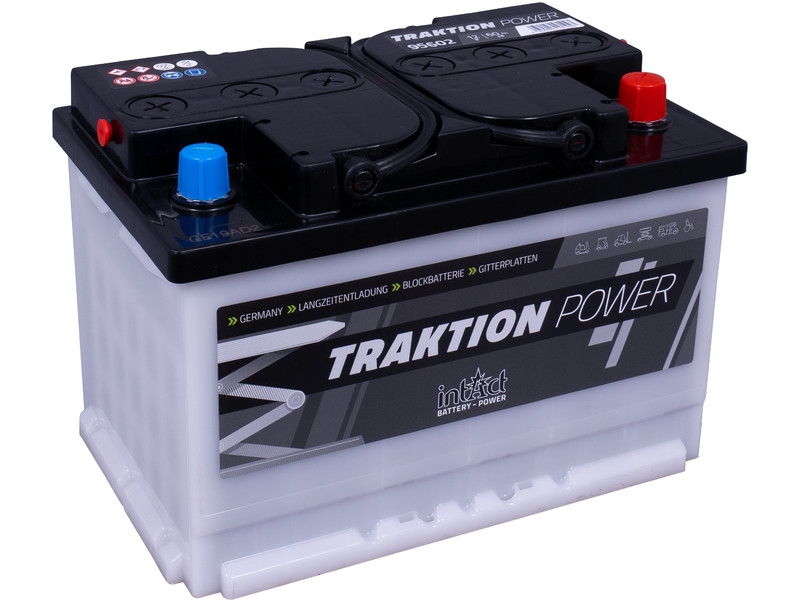 intAct Traktion-Power 95602GUG, Antriebsbatterie 12V 60Ah