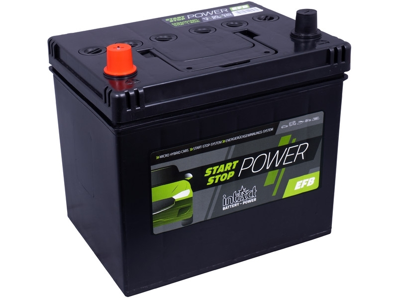 intAct EFB60SS-1-ASIA Start-Stop-Batterie für PKW