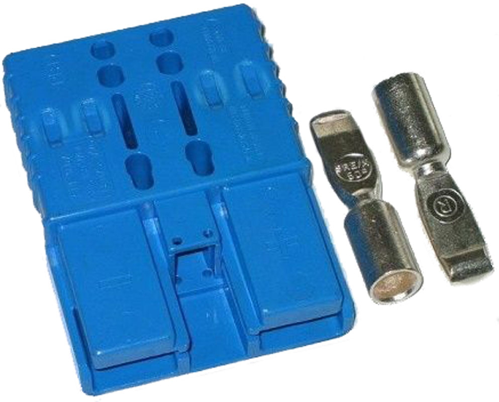 Stecker SRE 160 A, 35 mm², blau