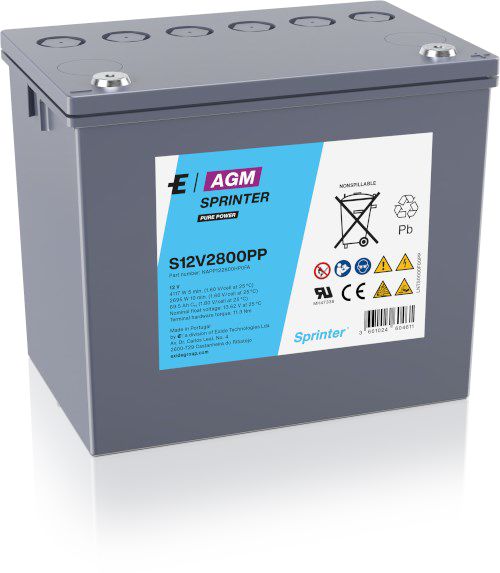 Exide Sprinter S12V2800PP