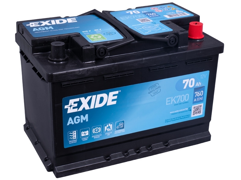 Exide Start-Stop AGM EK700