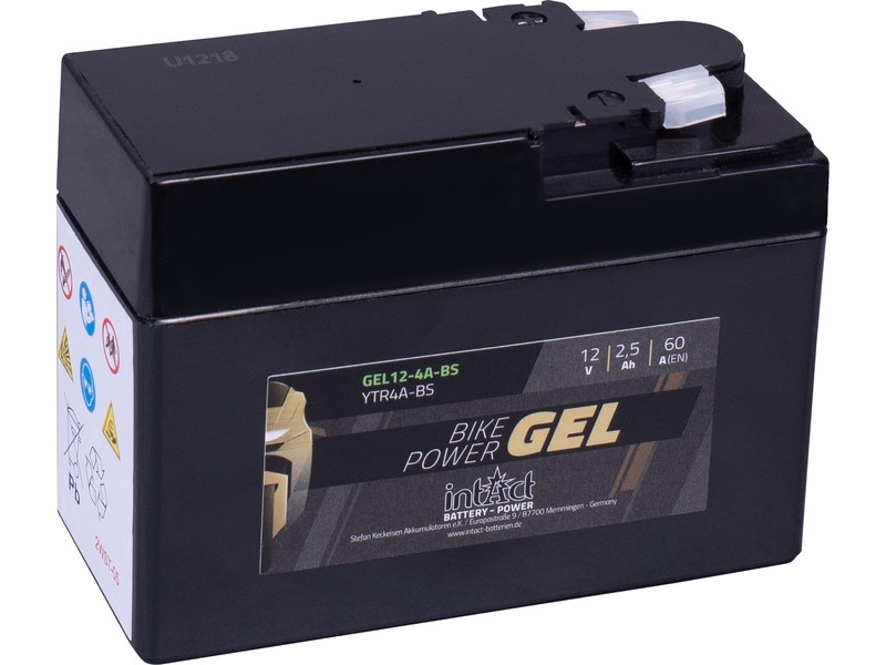 intAct Bike-Power GEL12-4A-BS