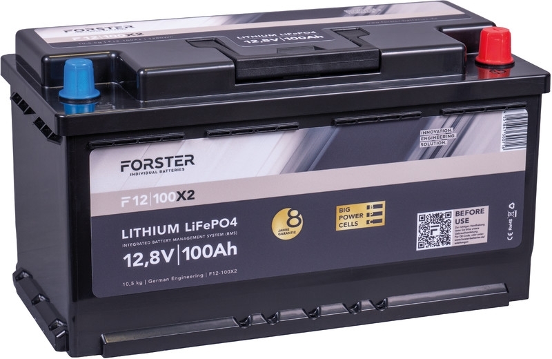 Forster Premium F12-100X2 Lithium Untersitzbatterie