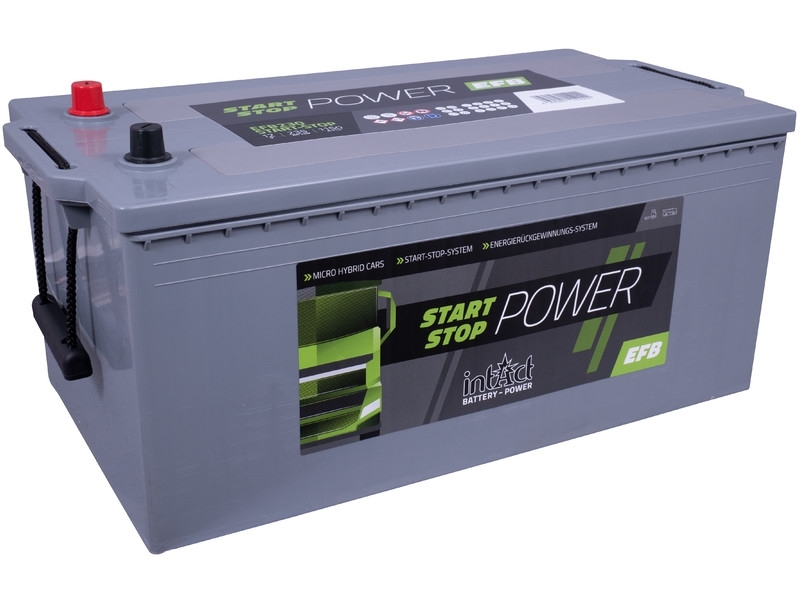 intAct EFB230SS LKW Start-Stop-Batterie 12V 235Ah 1200A 