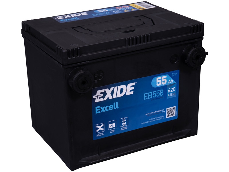 Exide Excell EB558 PKW Starterbatterie