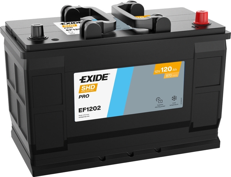 EF1202 - LKW Batterie | 12V 120Ah 870A