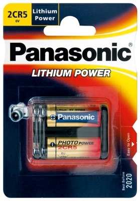 Panasonic Primärbatterie Lithium 2CR5