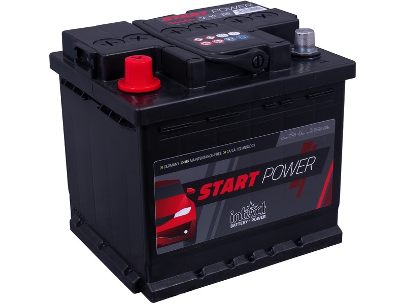 intAct Start-Power 54464GUG, Autobatterie 12V 44Ah 360A