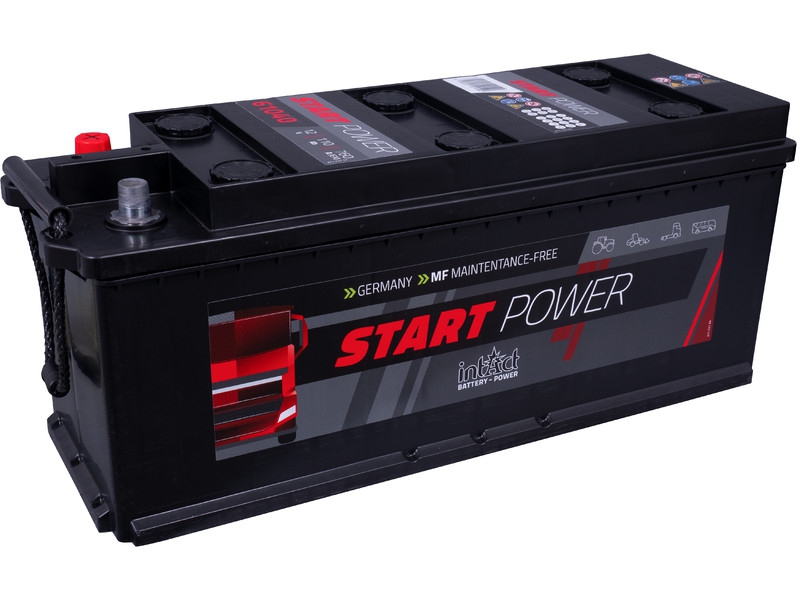 intAct Start-Power 61040GUG, LKW Starterbatterie 12V 110Ah 760A
