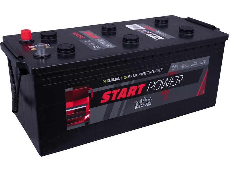intAct Start-Power 68032GUG, Batterie 12V 180Ah 1000A