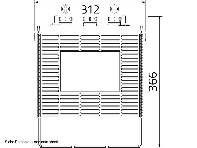 Trojan Deep Cycle J305E-AC