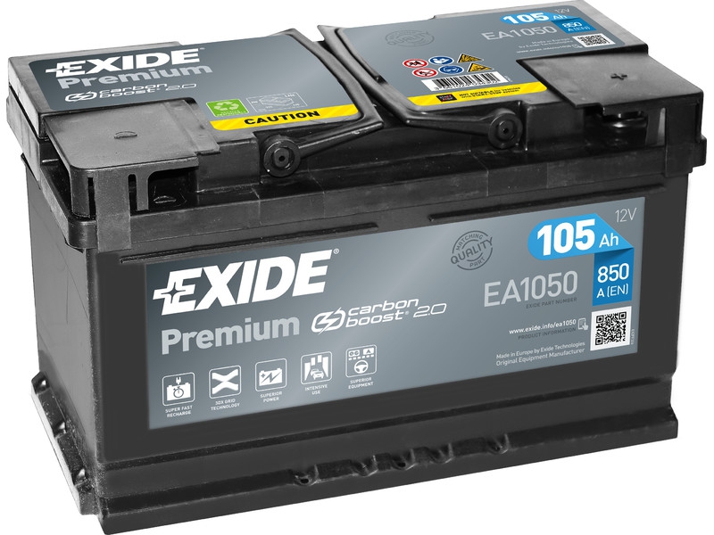 Exide Premium EA1050 PKW Batterie