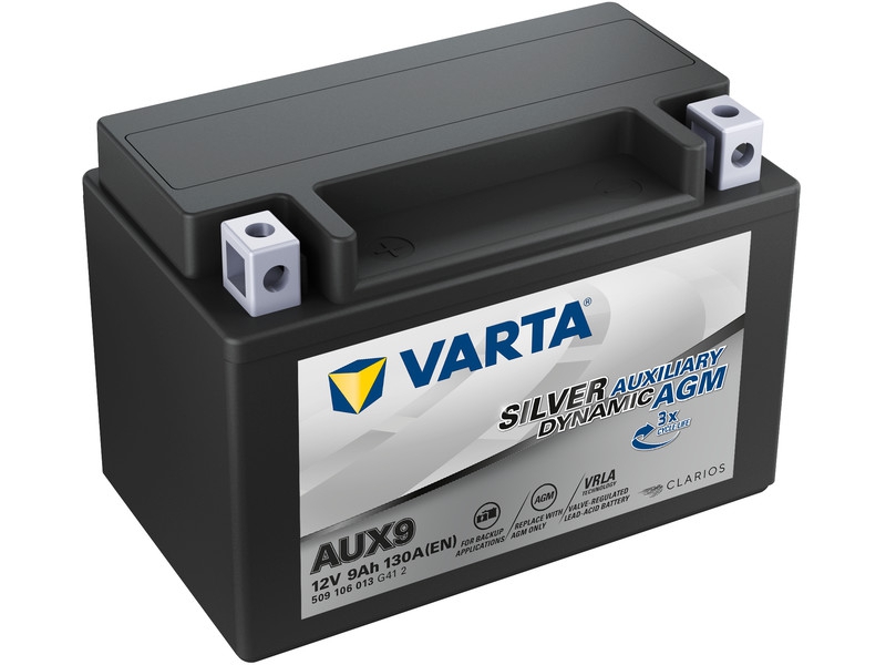 Varta Auxiliary AGM Zusatzbatterie AUX9