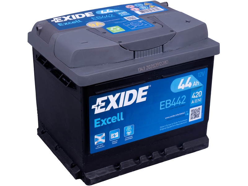 Autobatterie Exide Excell EB442