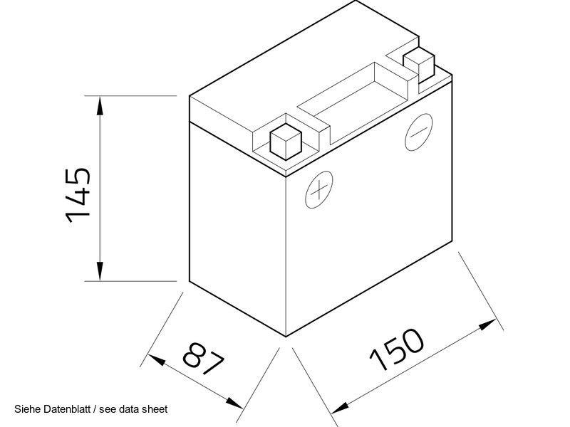 Exide BackUp EK151
