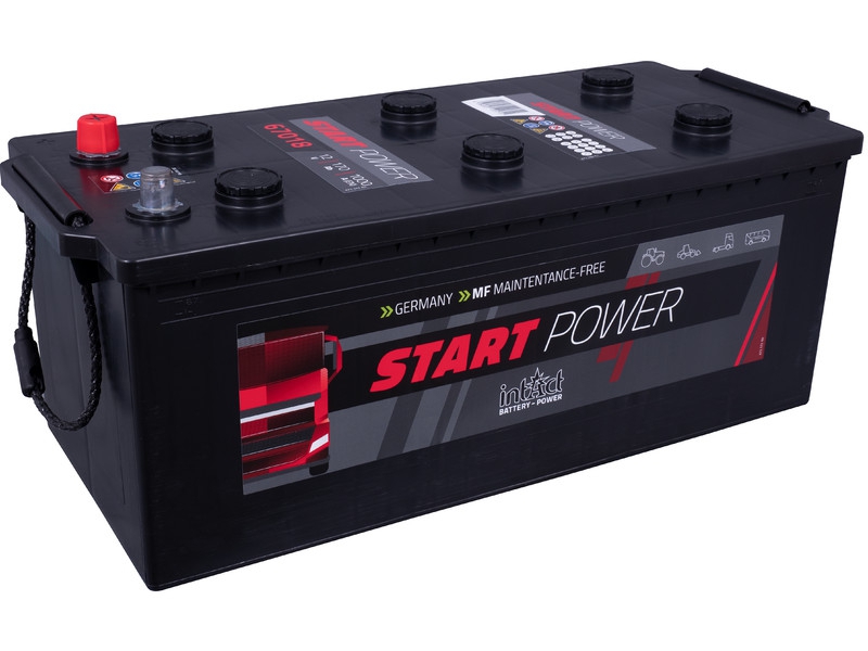intAct Start-Power 67018GUG, Batterie 12V 170Ah 1000A