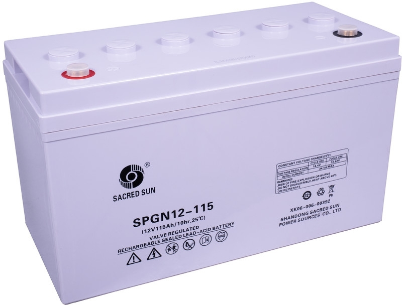 Sacred Sun SPGN12-115 AGM-Batterie für stationäre Batterieanlagen