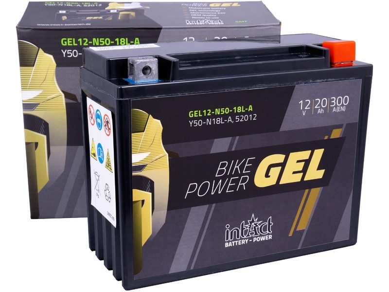 intAct Bike-Power GEL12-N50-18L-A