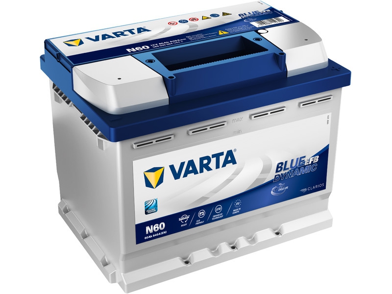 Varta N60 Blue Dynamic EFB Start-Stop Batterie