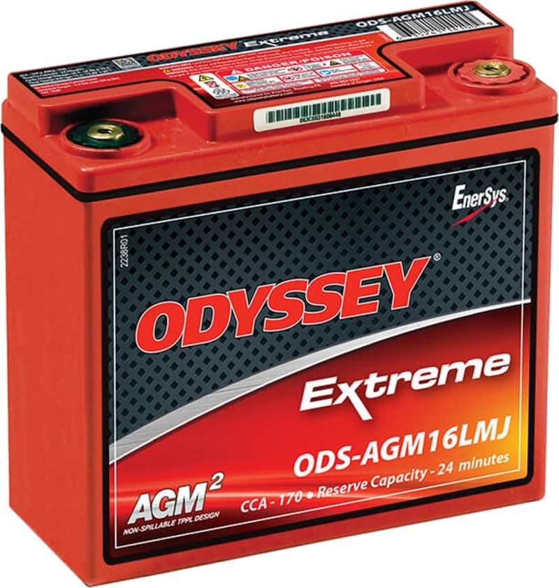 Odyssey AGM Reinblei-Batterie | 12V 16Ah 170A | PC680MJ