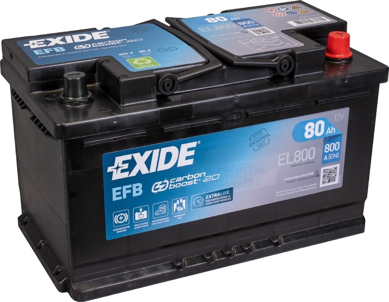 EFB Start-Stop-Batterie Exide EL800