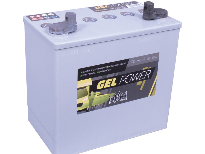 intAct GEL-50MK, Gelbatterie 12V 43Ah, für Antriebs- und Versorgungsanwendungen