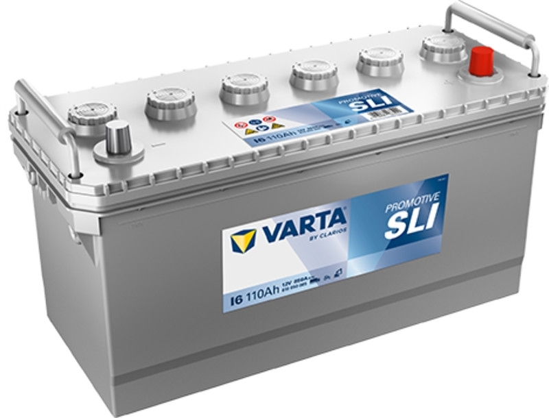 Varta I6 - Starterbatterie | 12V 110Ah 850A | für Busse, Land- und Baumaschinen