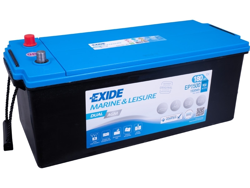 Exide AGM Starter- und Versorgungsbatterie EP1500