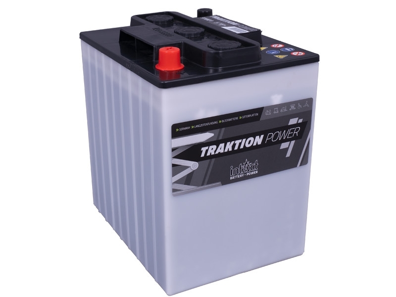 intAct Antriebsbatterie | 6V 180Ah | 300 Zyklen | für leichten Einsatz