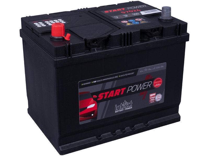 intAct Autobatterie New Generation 57024GUG
