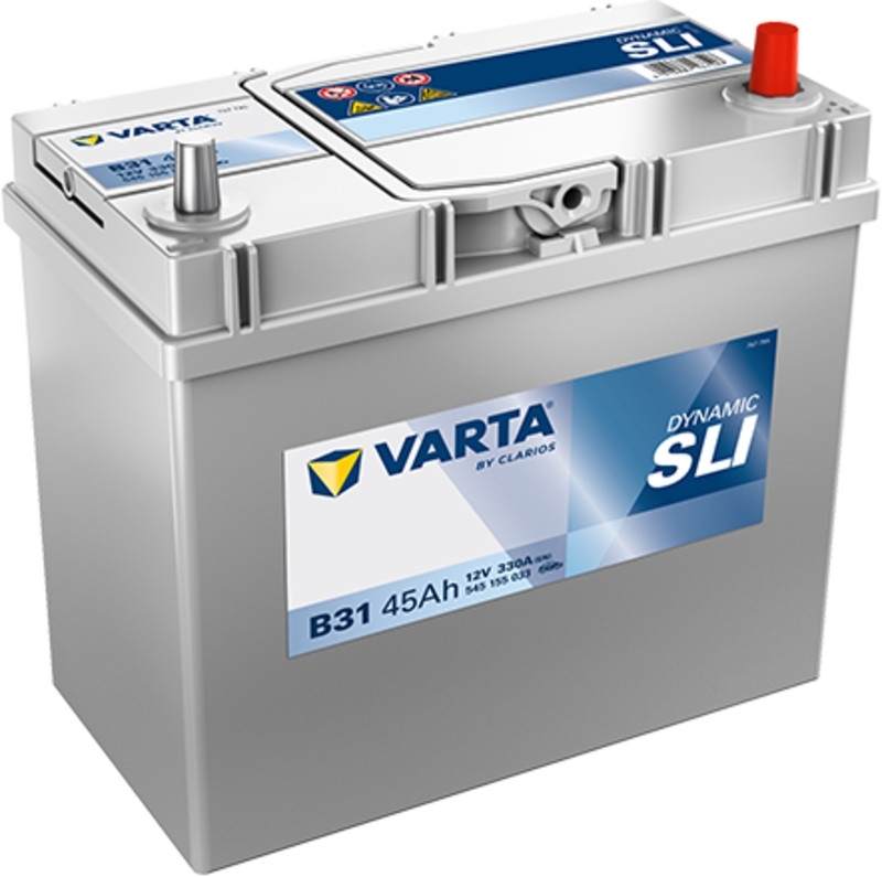 Varta B31 - Autobatterie | 12V 45Ah 330A | für Standard-PKW
