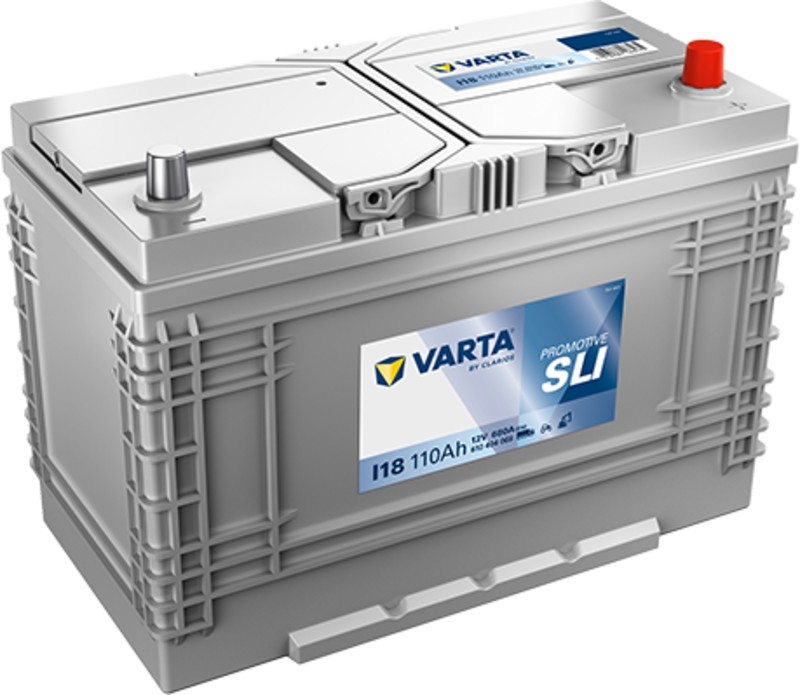 Varta I18 - Starterbatterie | 12V 110Ah 680A | für Busse, Land- und Baumaschinen