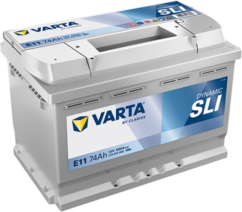 Varta E11 - Autobatterie | 12V 74Ah 680A | für Standard-PKW